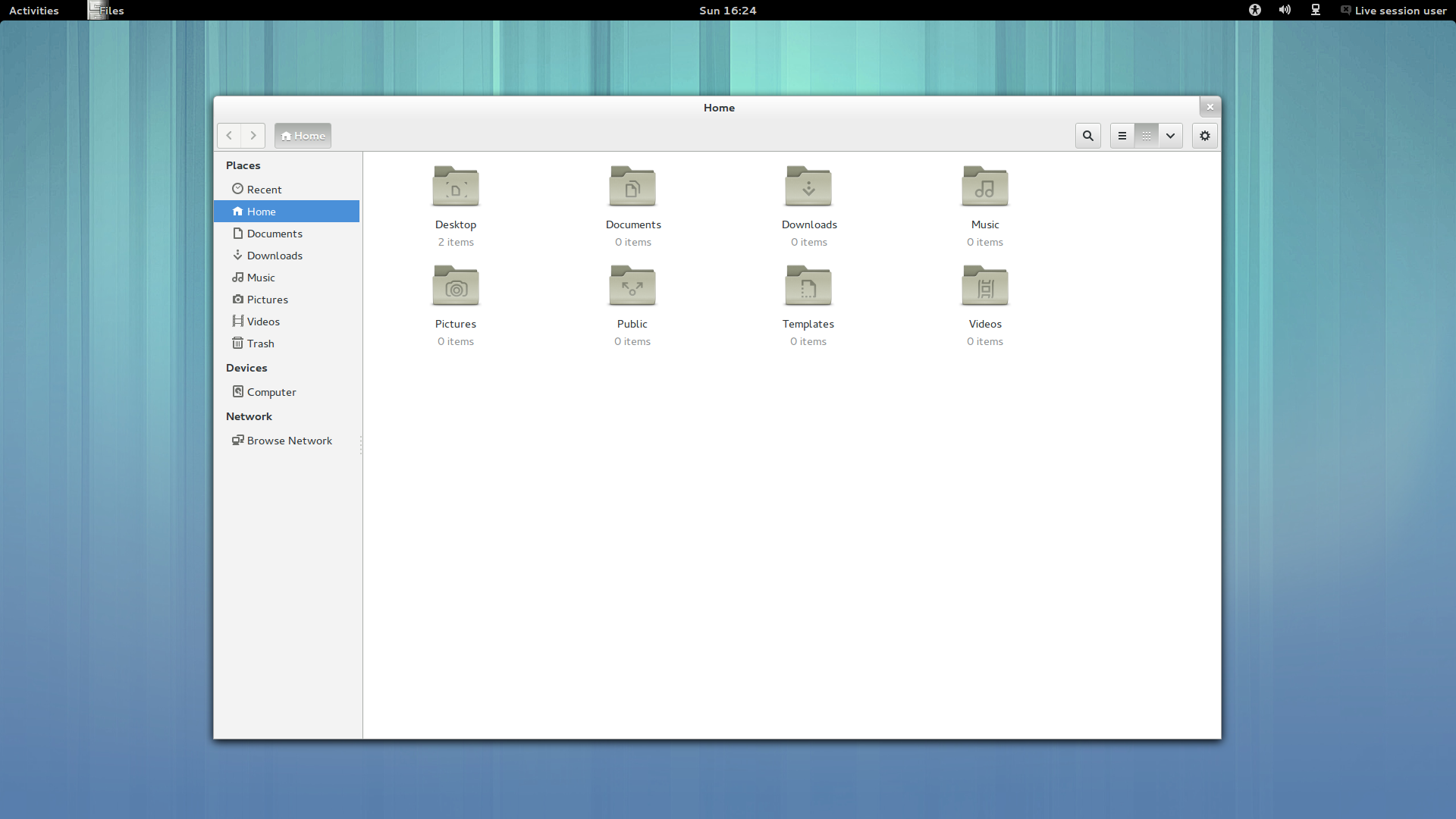 Figure 1: Anyone else remember that wallpaper? GNOME sure has come a long way