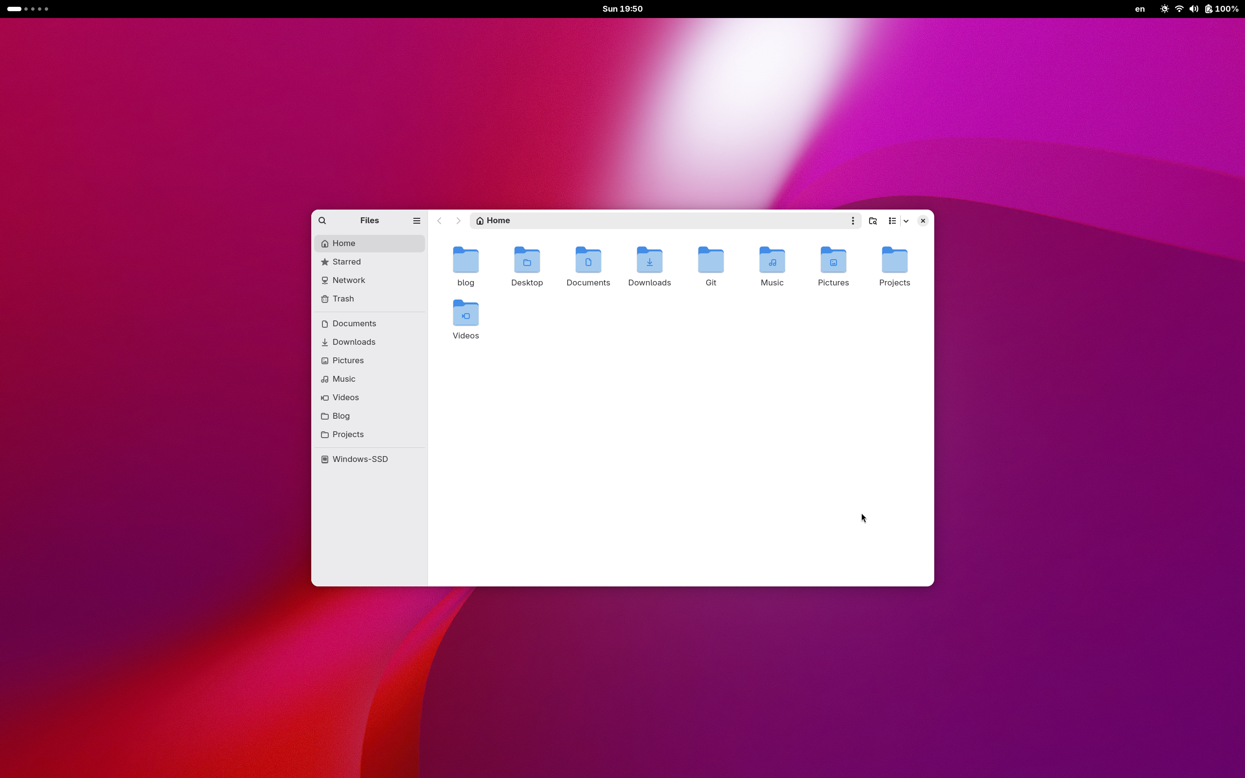 Figure 3: GNOME 42 (Note, I have a 2K display and use GNOME without scaling with enlarged fonts. Helps a lot with too big GNOME UI elements taking up space)
